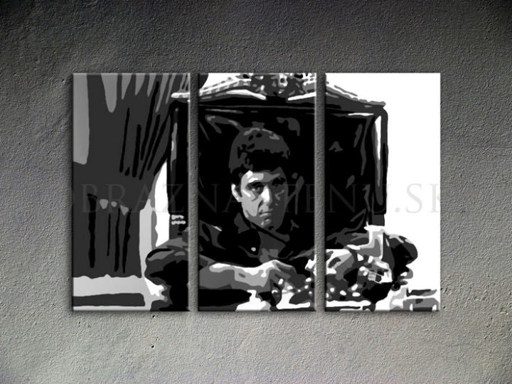 Dipinto a mano POP ART AL PACINO