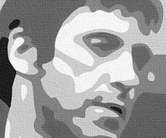 Dipinto a mano POP ART AL PACINO - immagine 4
