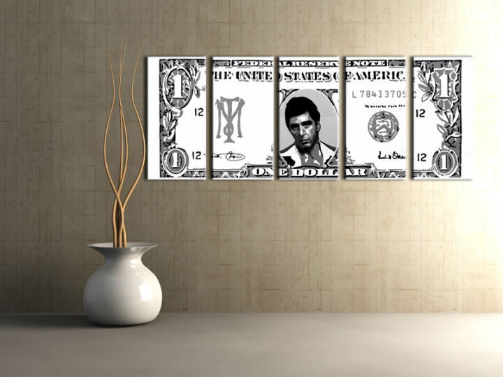 Dipinto a mano POP ART AL PACINO - immagine 2