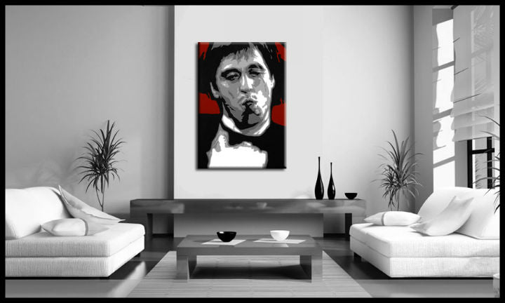 Dipinto a mano POP ART AL PACINO