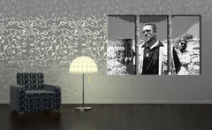 Dipinto a mano POP Art Big Lebowski 3 pezzi bl1 - immagine 2