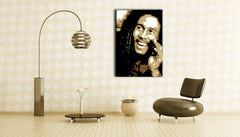 Dipinto a mano POP ART BOB MARLEY