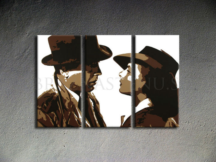 Dipinto a mano POP ART CASABLANCA