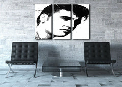 Dipinto a mano POP ART ELVIS - immagine 2