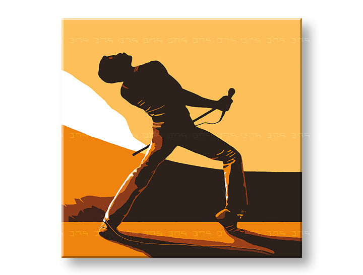 Dipinto a mano POP ART FREDDIE MERCURY