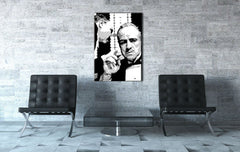 Dipinto a mano POP ART GODFATHER