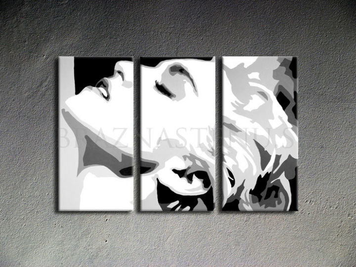 Dipinto a mano POP ART MADONNA