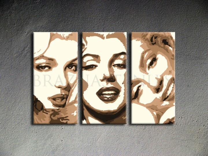 Dipinto a mano POP ART MARILYN MONROE