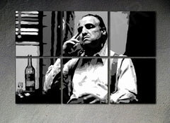 Dipinto a mano POP ART MARLON BRANDO