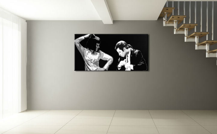 Dipinto a mano POP ART PULP FICTION