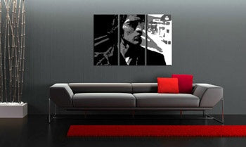 Dipinto a mano POP Art Richard Ashcroft 3 pezzi ras/x5 | dimensioni diverse