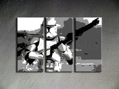 Dipinto a mano POP ART STAR WARS