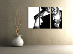 Dipinto a mano POP Art Tarantino 3 pezzi tar - immagine 2