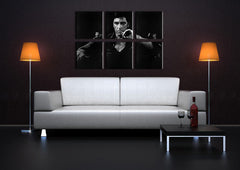 Dipinto POP ART pittura murale SCARFACE-AL PACINO