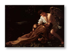 Dipinto su tela Michelangelo Caravaggio - San Francesco d'Assisi in estasi - immagine 4