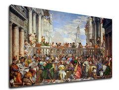 Dipinto su tela Paolo Veronese - Matrimonio a Cana di Galilea - immagine 3