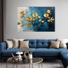 Eleganza senza tempo su tela Fiori astratti nel mondo moderno