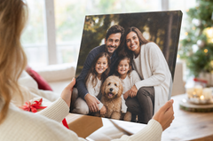 Quadro fotografico quadrato come regalo personalizzato dalla tua foto