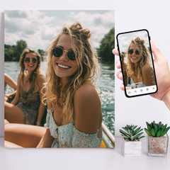 Fotodipinto da una foto – regalo personalizzato | Papilora