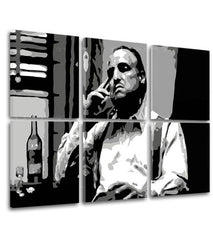 I più grandi mafiosi dello schermo THE GODFATHER - VITO CORLEONE con una bottiglia di scotch - immagine 3