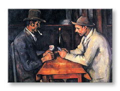 Il dipinto su tela Paul Cézanne - Giocatori di carte - immagine 4
