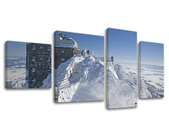 Il quadro su tela 4 parti SLOVACCHIA - immagine 2