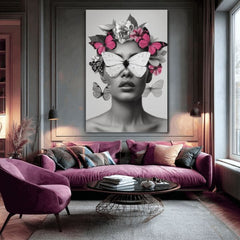 Immagine BUTTERFLY VISION | Tela italiana - immagine 3