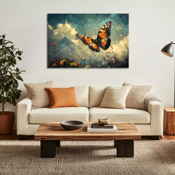 Immagine di Farfalla - Volo sopra le nuvole - immagine 4