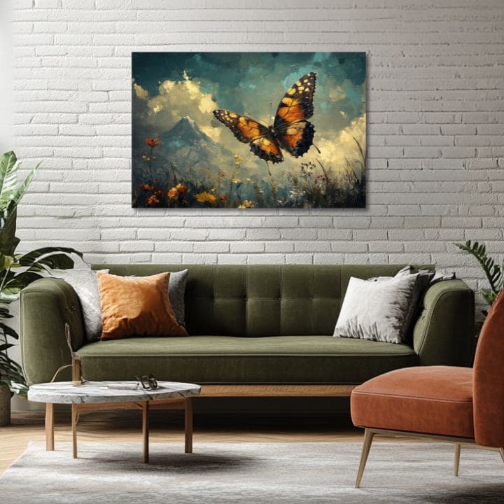 Immagine di Farfalla - Volo sopra le nuvole - immagine 3