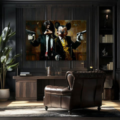 Immagine MICKEY AND THE MOBSTER | rifinito a mano dall'artista - immagine 3