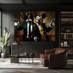 Immagine MICKEY AND THE MOBSTER | rifinito a mano dall'artista
