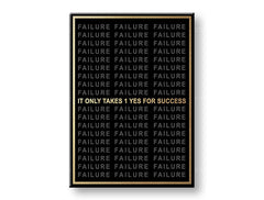 Immagine murale motivazionale sul successo_002