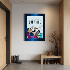 Immagine su tela BUILD AN EMPIRE - Citazione commerciale - immagine 3