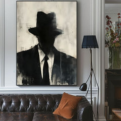 Immagine THE FACELESS MOBSTER | rifinito a mano dall'artista