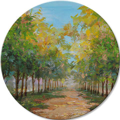 Ispirazione quadro rotondo dipinto - immagine 2