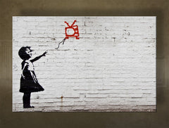 L'immagine su tela 1 pezzo Street ART - Banksy