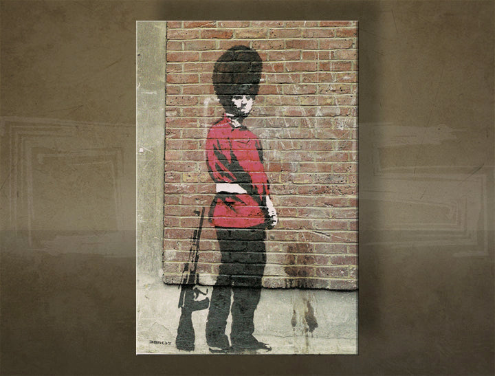 L'immagine su tela 1 pezzo Street ART - Banksy