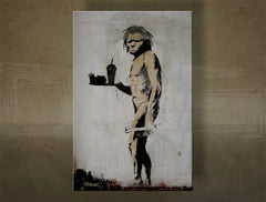 L'immagine su tela 1 pezzo Street ART - Banksy