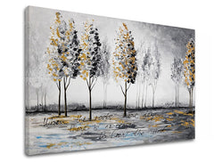 L'immagine su tela ALBERI 1 parte - immagine 2