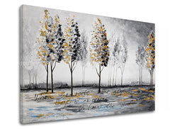 L'immagine su tela ALBERI 1 parte