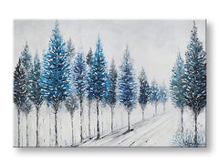L'immagine su tela ALBERI 1 parte