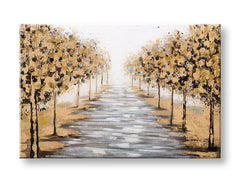 L'immagine su tela ALBERI 1 parte