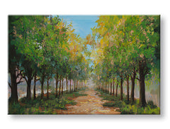 L'immagine su tela ALBERI 1 parte