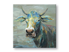 L'immagine su tela COW 1 parte