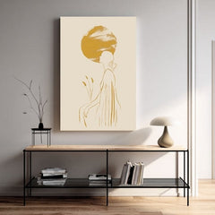 L'immagine su tela Donna al sole - Motivo fine - immagine 4