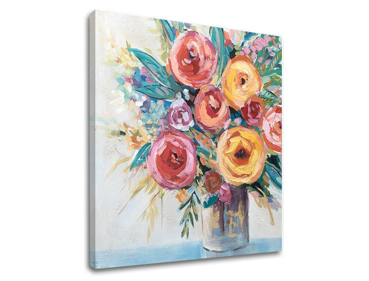 L'immagine su tela FIORI 1 parte
