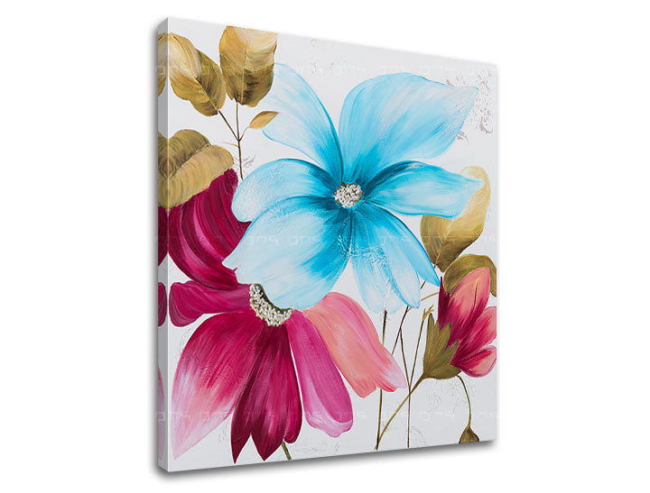 L'immagine su tela FIORI 1 parte - immagine 6