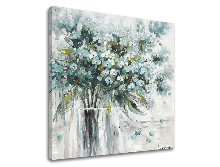 L'immagine su tela FIORI NEL VASO 1 parte - immagine 6