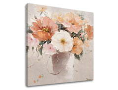L'immagine su tela FIORI NEL VASO 1 parte - immagine 6