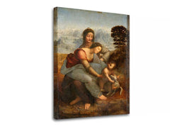 L'immagine su tela Leonardo da Vinci - Sacra Famiglia con Sant'Anna - immagine 3